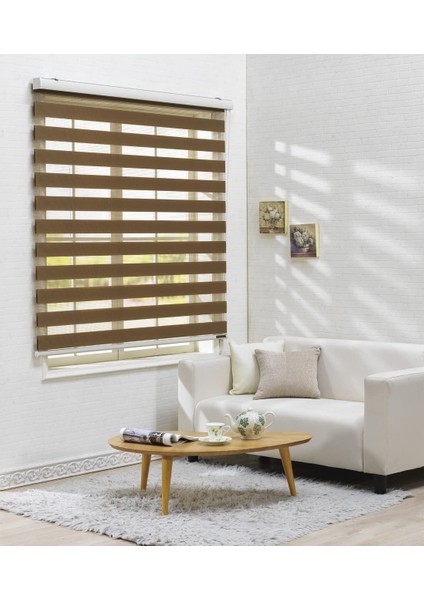 Kahverengi Zebra Stor Perde fiyatları