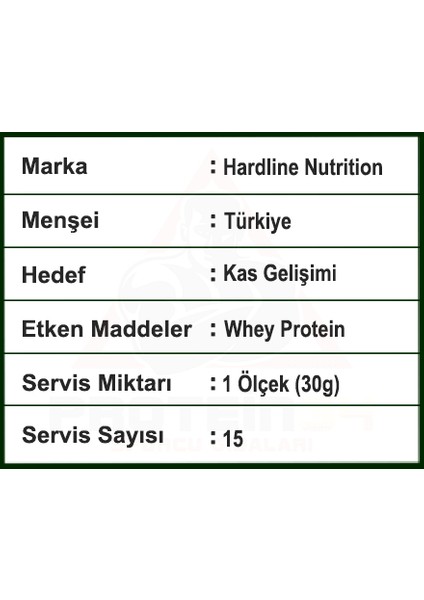 Whey 3matrix 454 gr Çilek Çilekli Protein Tozu Kas Geliştirici