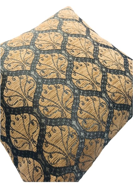 Osmanlı Desenli Safran Kırlent Kılıfı 45 x 45 cm. fiyatları