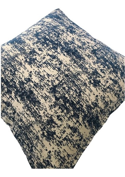 Vintage Desenli Lacivert Kırlent Kılıfı 45 x 45 cm. fiyatları