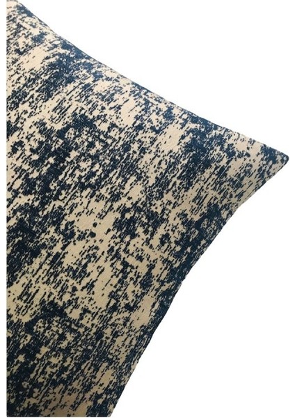 Vintage Desenli Lacivert Kırlent Kılıfı 45 x 45 cm. modelleri