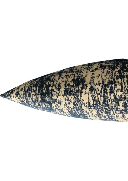 Vintage Desenli Lacivert Kırlent Kılıfı 45 x 45 cm. fırsatları