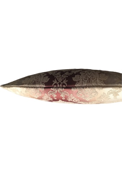Damask Desenli Kabartmalı Pembe Kırlent Kılıfı 45 x 45 cm. fırsatları