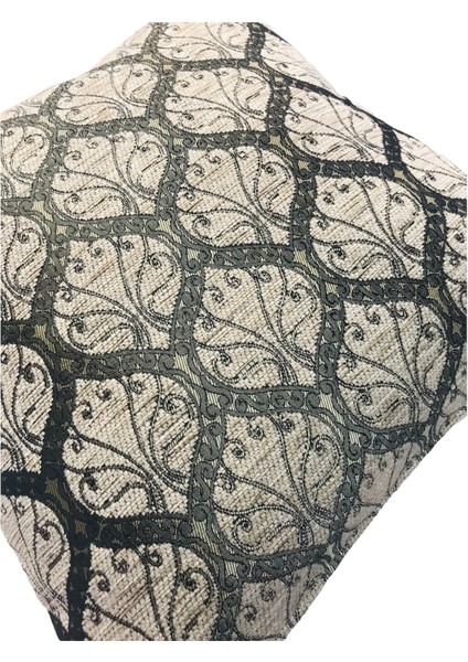 Osmanlı Desenli Krem Kırlent Kılıfı 45 x 45 cm.