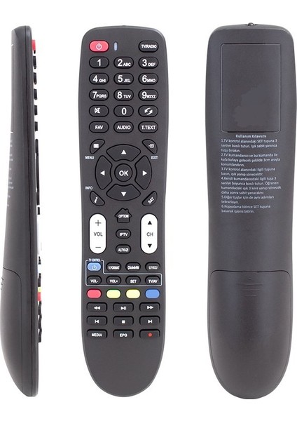 Titan Iptv Hd Uydu Alıcı Kumandası