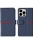 Gebeı Deri Kılıf Apple iPhone 13 Pro Blue (Yurt Dışından) 1