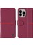 Gebeı Deri Kılıf Apple iPhone 13 Pro Red Wine (Yurt Dışından) 1
