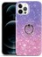 Apple İphone 13 Için Kabuk Doku Tpu Halka Kılıfı Pro Gradient Purple Pink (Yurt Dışından) 1