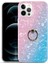 Apple İphone 13 Için Kabuk Doku Tpu Halka Kılıfı Pro Gradient Pink Blue (Yurt Dışından) 1