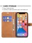 Apple İphone 13 Pro Için Denim Doku Deri Kılıf Purple (Yurt Dışından) 5