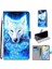 Apple İphone 13 Pro Için Pu Deri Kılıf Dick Rose Wolf (Yurt Dışından) 1