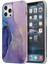 Akış Altın Mermer Imd Kılıf Apple İphone 13 Pro Dark Blue (Yurt Dışından) 1