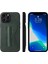 Pu Deri Kılıf Apple iPhone 13 Pro Green (Yurt Dışından) 1