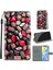 Renkli Çizim Manyetik Deri Kılıf Apple İphone 13 Pro Için C06 Red Lip Chocolate (Yurt Dışından) 1
