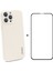 Silikon Kılıf + Cam Koruyucu Apple iPhone 13 Pro Beige (Yurt Dışından) 1
