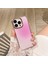 Apple İphone 13 Pro Için Leke Degrade Durumda Gradient Pink J7 (Yurt Dışından) 1