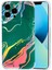 Apple İphone 13 Için Lazer Mermer Tpu Telefon Kılıfı Pro Green (Yurt Dışından) 1