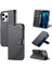 Apple İphone 13 Pro Için Tpu Deri Kılıf Black (Yurt Dışından) 1