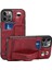 Apple İphone 13 Pro Için Tpu + Pu Deri Koruyucu Kılıf Red (Yurt Dışından) 1