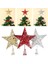 Altın Glitter Noel Ağacı Topper Yıldız (Yurt Dışından) 2