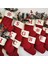 Kırmızı Kar Tanesi Alfabe Noel Çorap Noel (Yurt Dışından) 2