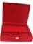 Çok Işlevli Çin Tarzı Kırmızı Kadife Mücevher Kutusu Vaka Bileklik Organizatör (Yurt Dışından) 4