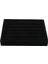 Siyah Kadife Takı Vitrin Istiflenebilir Mücevher Tepsi Kılıfı Kutusu 20X1X3CM - 5 (Yurt Dışından) 3