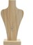 Takı Kolye Zincir Kolye Ekran Büstü Standı Doğal Ahşap 22.5 cm S-22.5cm (Yurt Dışından) 2