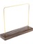 Ahşap Baz T-Bar Ekran Standı Raf Vitrin Küpe Kolye 20X5X17 cm (Yurt Dışından) 1
