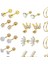 13 Pairs 16G Saplama Küpe Kadınlar Için 8mm 6mm Tragus Halter Erkek Altın Altın Ton (Yurt Dışından) 2