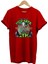 Ninja Turtles Casey Jones Baskılı %100 Pamuk Oversize T-Shirt Büyük Beden Tişört 1