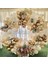 Krom Gold Beyaz ve Ten Balon Balon Seti 50 Adet+5 mt Balon Zinciri 1