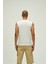 22.01.23.002_Tribe Tank-Top Düz Yaka Normal Kalıp Düz Kırık Beyaz Erkek Atlet 3