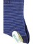 Erkek Lacivert Bambu Berk Çizgili Desenli Uzun Çorap 3