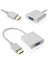 HDMI To VGA Kablo Çevirici Dönüştürücü Görüntü Altın Uçlu-Full Hd 3