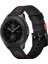 Realme Watch / C4U K1 Akıllı Saat Dikişli Deri Kordon KRD-19 20mm Siyah 1