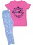 , 4 Yaş, Açık Pembe Çocuk Pijama 1