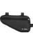 B-Soul 1.5l Bisiklet Saklama Çantası Gidon Çanta Üçgen Saddle Çerçeve Kılıfı Bisiklete Binme Için - Siyah (Yurt Dışından) 2
