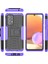 Samsung Galaxy A33 5g Için Hibrit Shockproof Çift Katmanlı Standlılı Korumalı Kılıf Kapaklı Mor (Yurt Dışından) 3