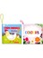 2 Kitap Tox Ingilizce Çiftlik Hayvanları ve Renkler Kumaş Sessiz Kitap E129 E119 - Bez Kitap , Eğitici Oyuncak , Yumuşak ve Hışırtılı 1