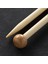 Bamboo 33 cm 7 mm Ahşap Japon Örgü Şişi 2