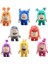 8 Adet 18cm Oddbods Karikatür Peluş Oyuncak - Mor (Yurt Dışından) 1