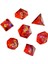7 Pack Çok Taraflı Polyhedral Zar Rol Oynama Oyunları Masa Oyunu Oyuncak Mtg Kırmızı(Yurt Dışından) 2