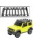 1:10 Çatı Rafı Metal Yol Racer 4.33X3.23 Inç Için Xiaomi Jimny 1:10 Rc Araba Siyah 3