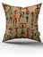 Kahverengi Afrika Etnik Kadın Desenli Dijital Baskı Çift Taraflı Kırlent Yastık Kılıfı - CHCCK53-CT 2