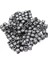 Harf Boncuk Akrilik Küp 10 mm 250 gr Siyah Beyaz 2