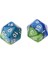 10 D20 Seti Zar Yirmi Taraflı Rpg Masa Oyunu Çift Renkler Mavi Yeşil (Yurt Dışından) 3