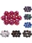 10 Adet 12 Taraflı Zar D12 Polyhedral Zar Hediye Için Beyaz Beyaz Gri (Yurt Dışından) 3