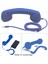 Retro Telefon Ahizesi 3.5mm Klasik Mini iPhone iPad Cep Telefonları Için Mavi 5