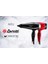 Monsoon 3400 Saç Kurutma Makinesi Kırmızı (Made In Italy) 4